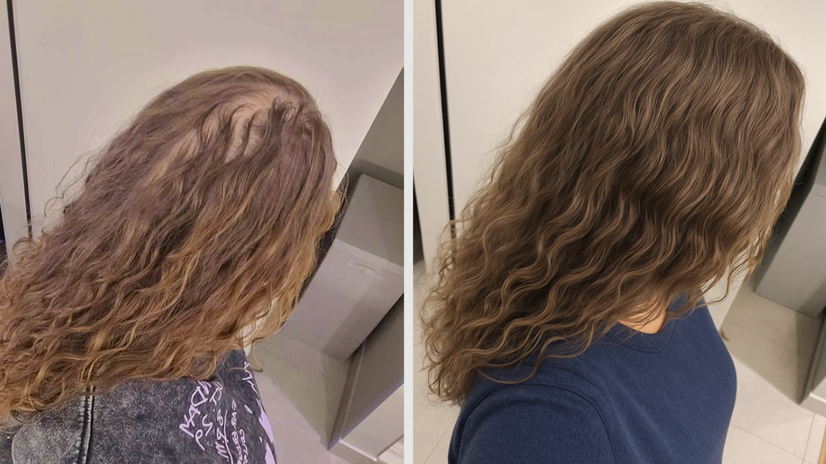 8-week hair transformation