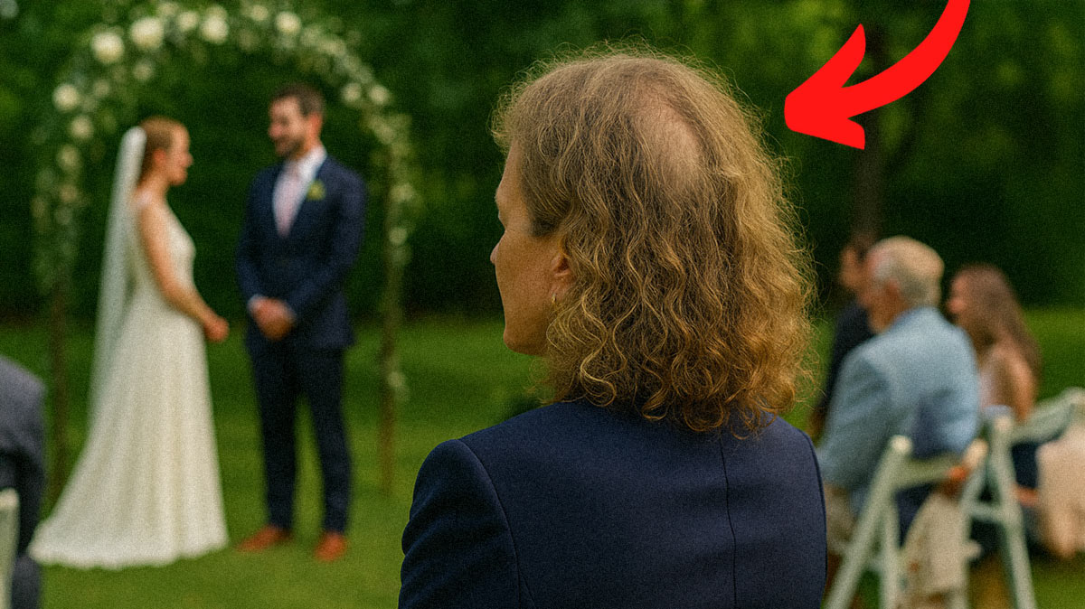 Wedding photo revelation